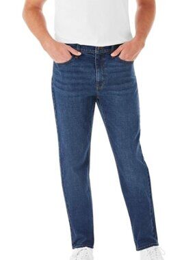 Members Mark Men's Relaxed Denim Jeans, Dark 42 x 30 or 36 x 29